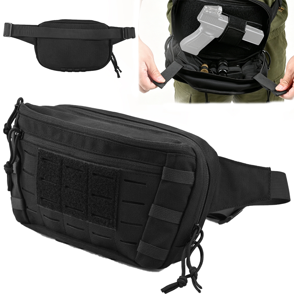Edc Concealed Carry Holster - Bolsa Tática de Cintura para Pistola