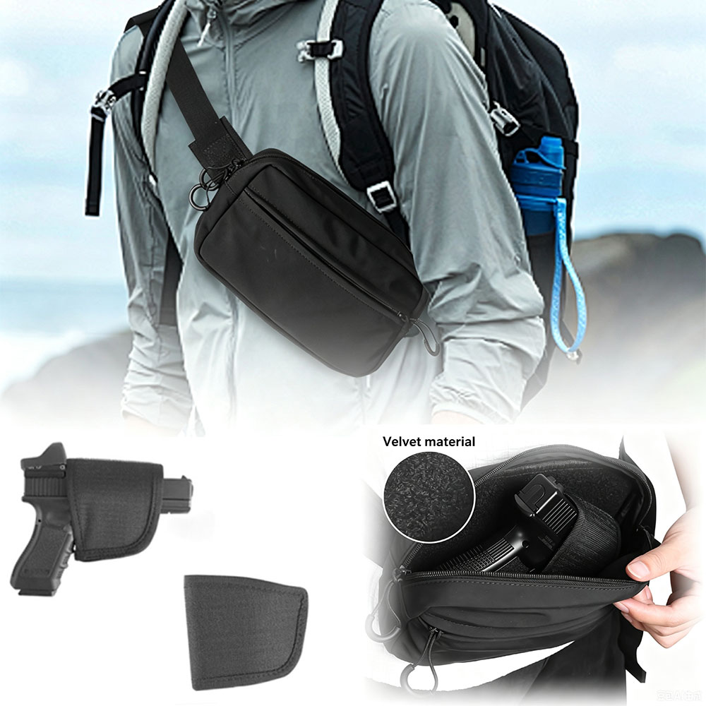 Edc Concealed Carry Holster - Bolsa de Cintura Tática para Transporte