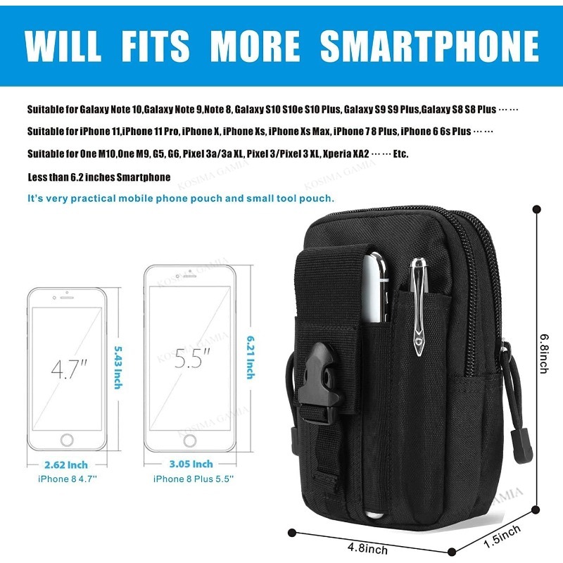 Bolsa Tática Molle Admin para  - Edc Carry Box avaliação e preço