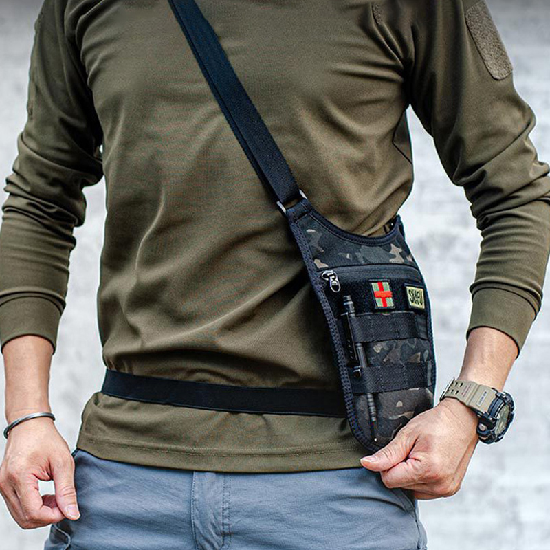 Axilas tático bolsa de ombro c - Edc Carry Box avaliação e preço