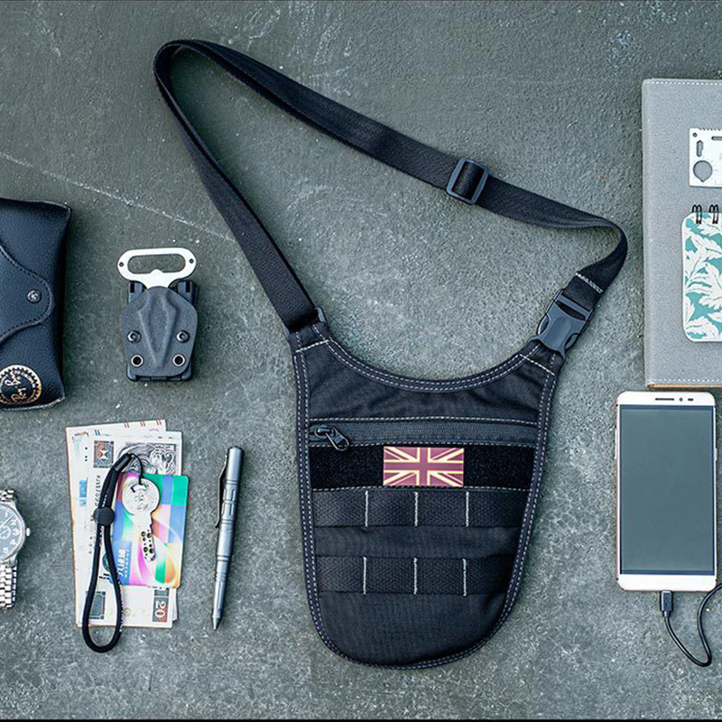 Axilas tático bolsa de ombro c - Edc Carry Box avaliação e preço