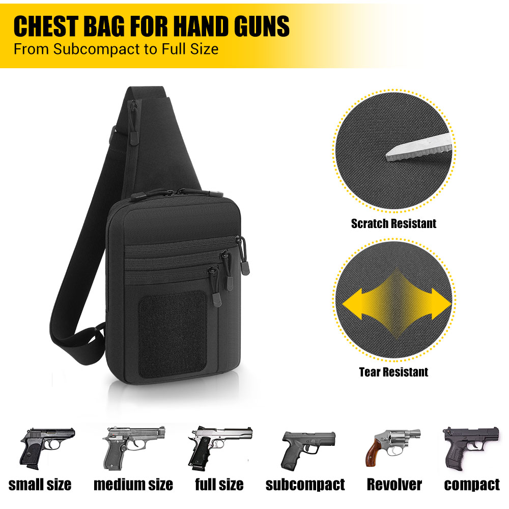 Bolsa tática para pistola, col - Edc Concealed Carry Holster avaliação e preço