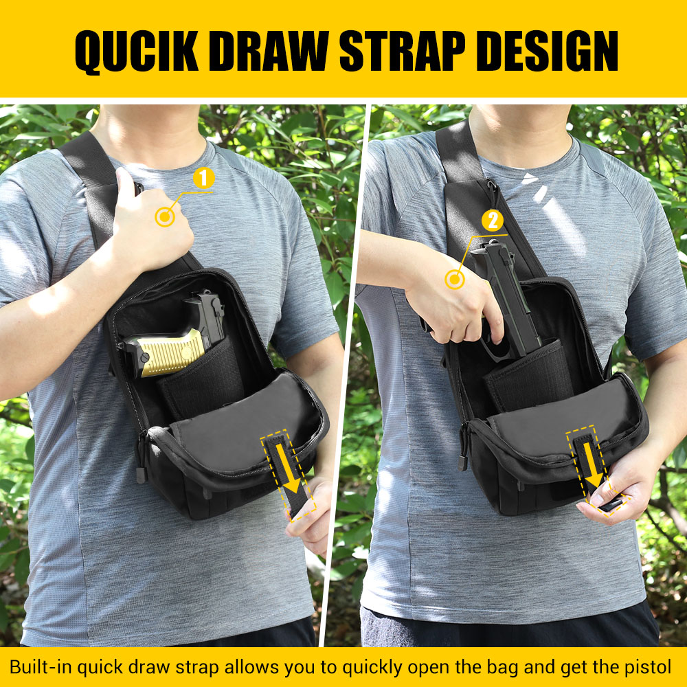 Bolsa tática para pistola, col - Edc Concealed Carry Holster avaliação e preço