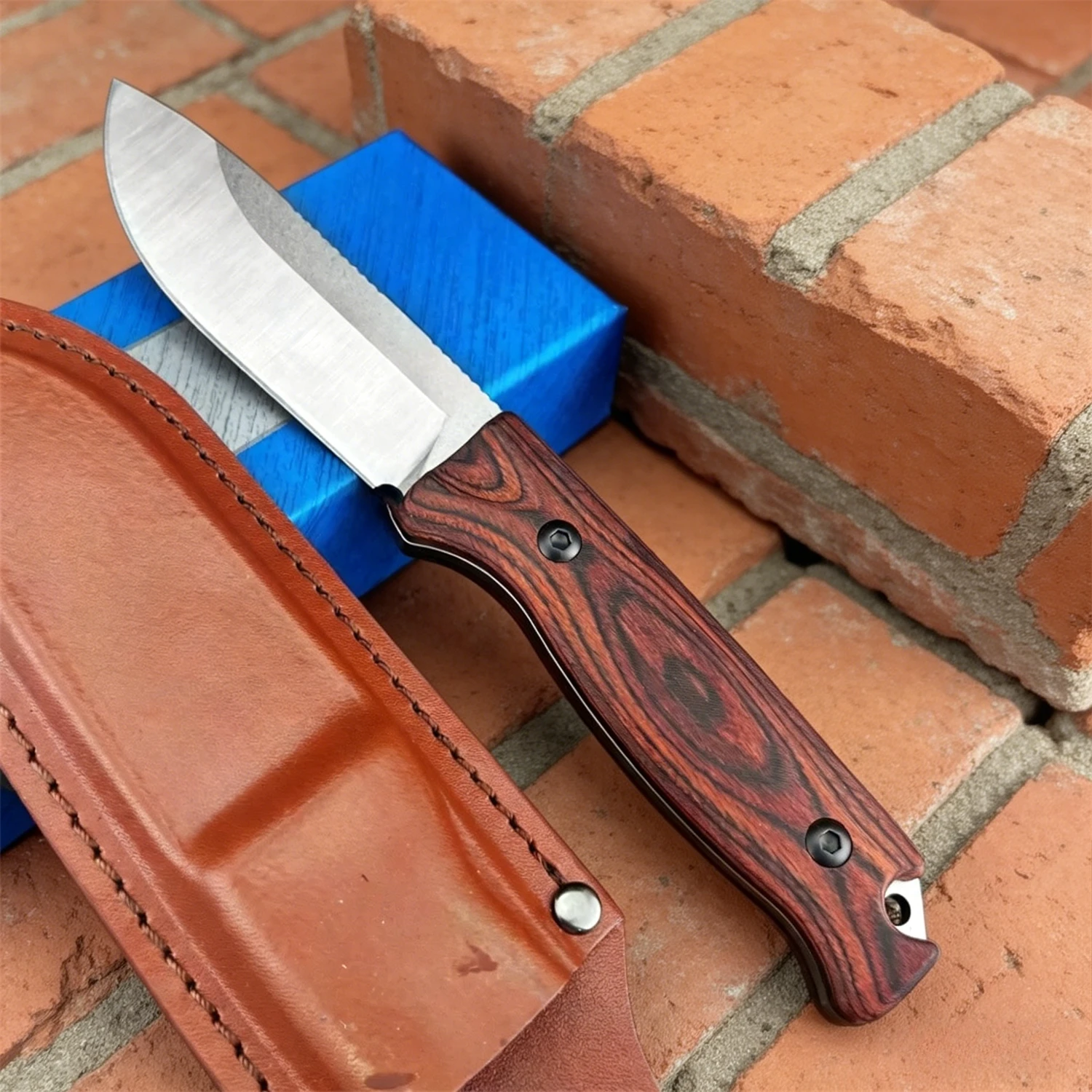 Faca Reta de Lâmina Fixa Full  - Edc Carry For Men avaliação e preço