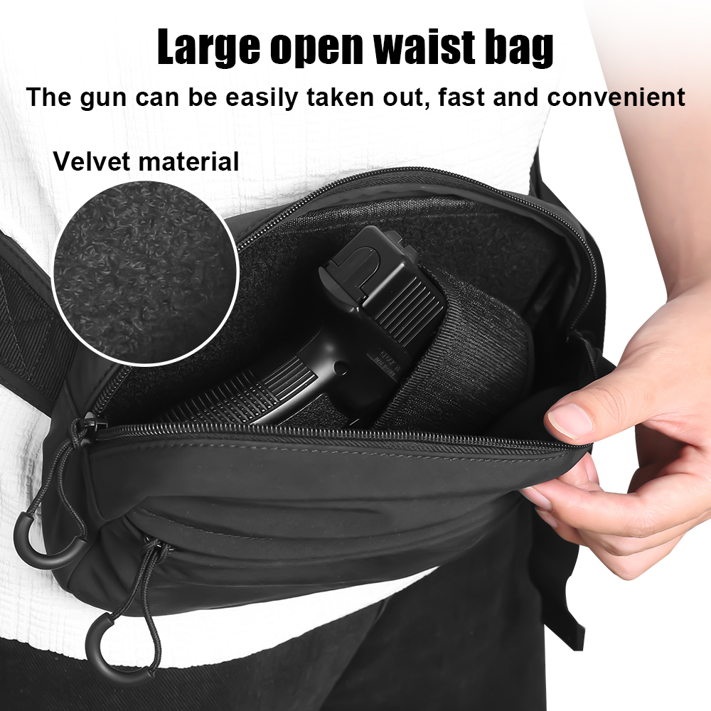 Bolsa tática crossbody para pi - Edc Concealed Carry Holster avaliação e preço