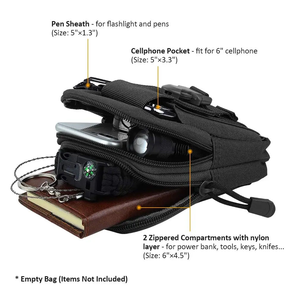 Bolsa de Cintura Tática Multif - Edc Carry Box avaliação e preço