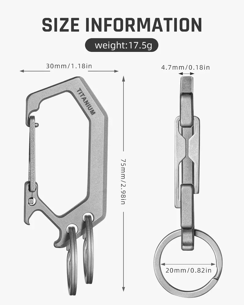 Chaveiro Multifuncional em Lig - Bottle Opener Keyring avaliação e preço